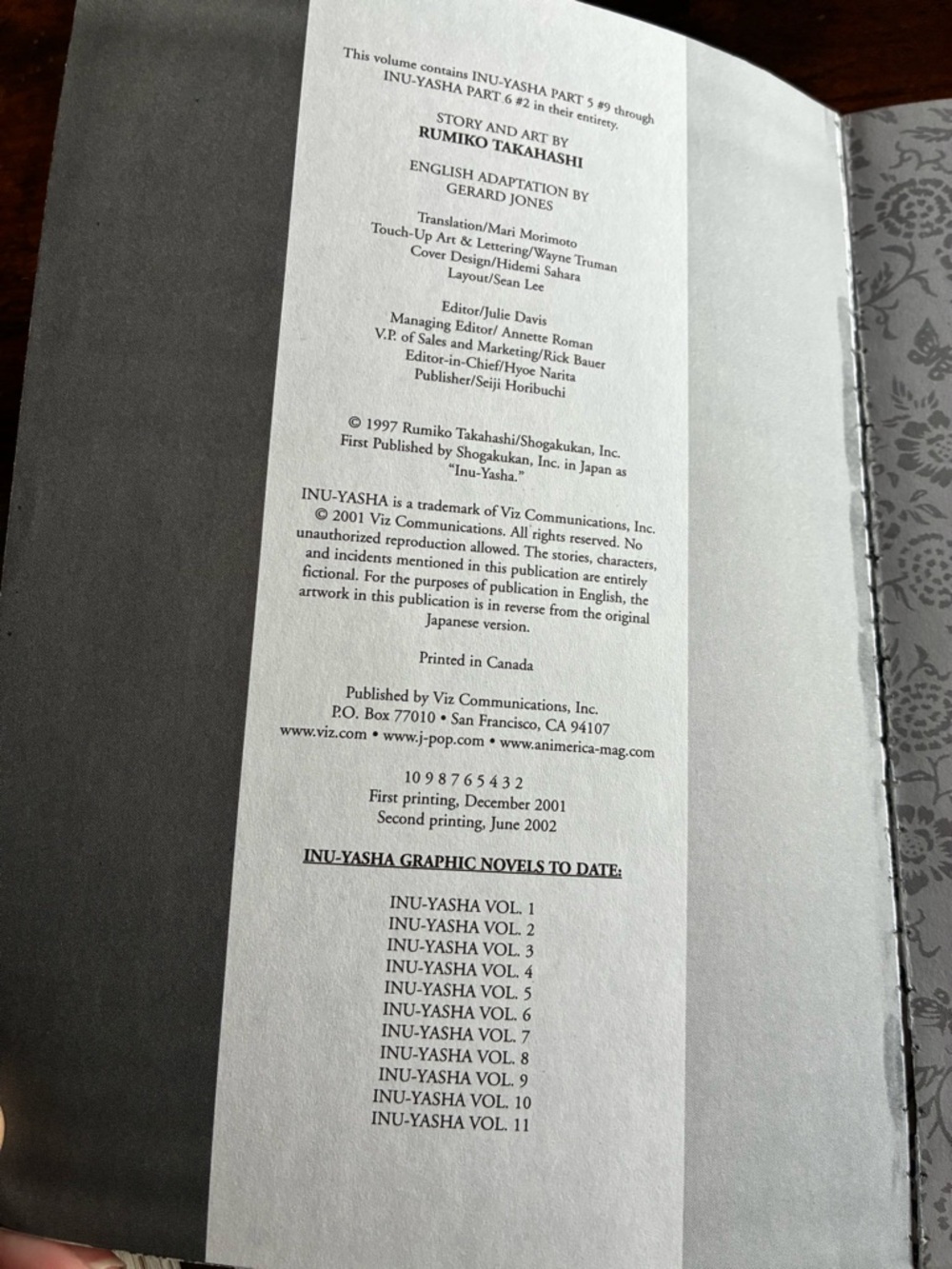 Inuyasha Manga Bundle Vol 2, 10–12 Early VIZ Editions - Picture 9 of 12